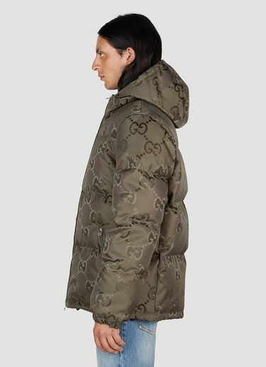 Gucci Jumbo GG Down Jacket Green guc0153038