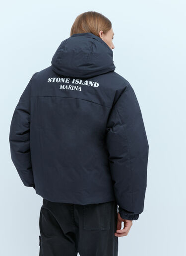 Stone Island Real Down Jacket Navy sto0154022