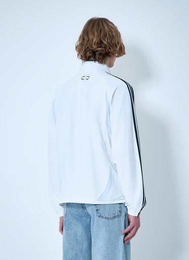 adidas Track Jacket with Logo Detail White adi0164003