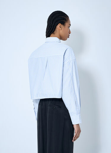 Alexander Wang 短款系扣衬衫 蓝色 awg0260006