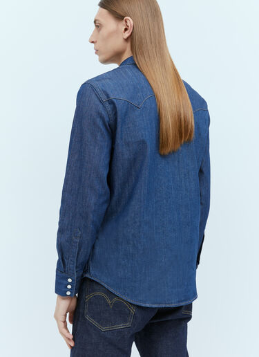 Kenzo x Levi's デニムウエスタンシャツ ブルー klv0156002