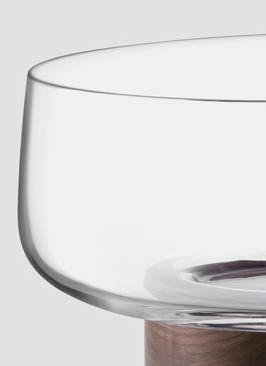 City Bowl and Walnut Base LSA International City Bowl and Walnut Base Transparent wps0644391