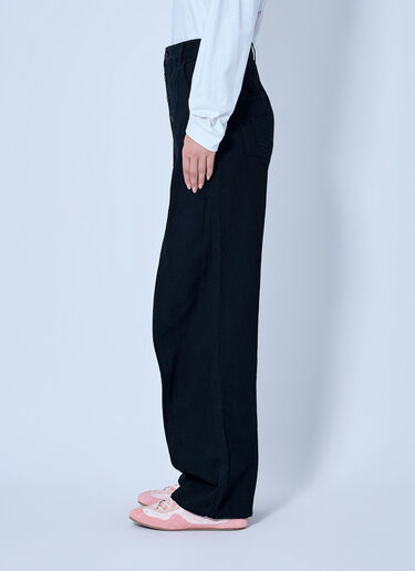 LN-CC® - Cecilie Bahnsen: Carmela Denim Trousers - Black Cecilie Bahnsen Carmela Denim Trousers Black cec0266010