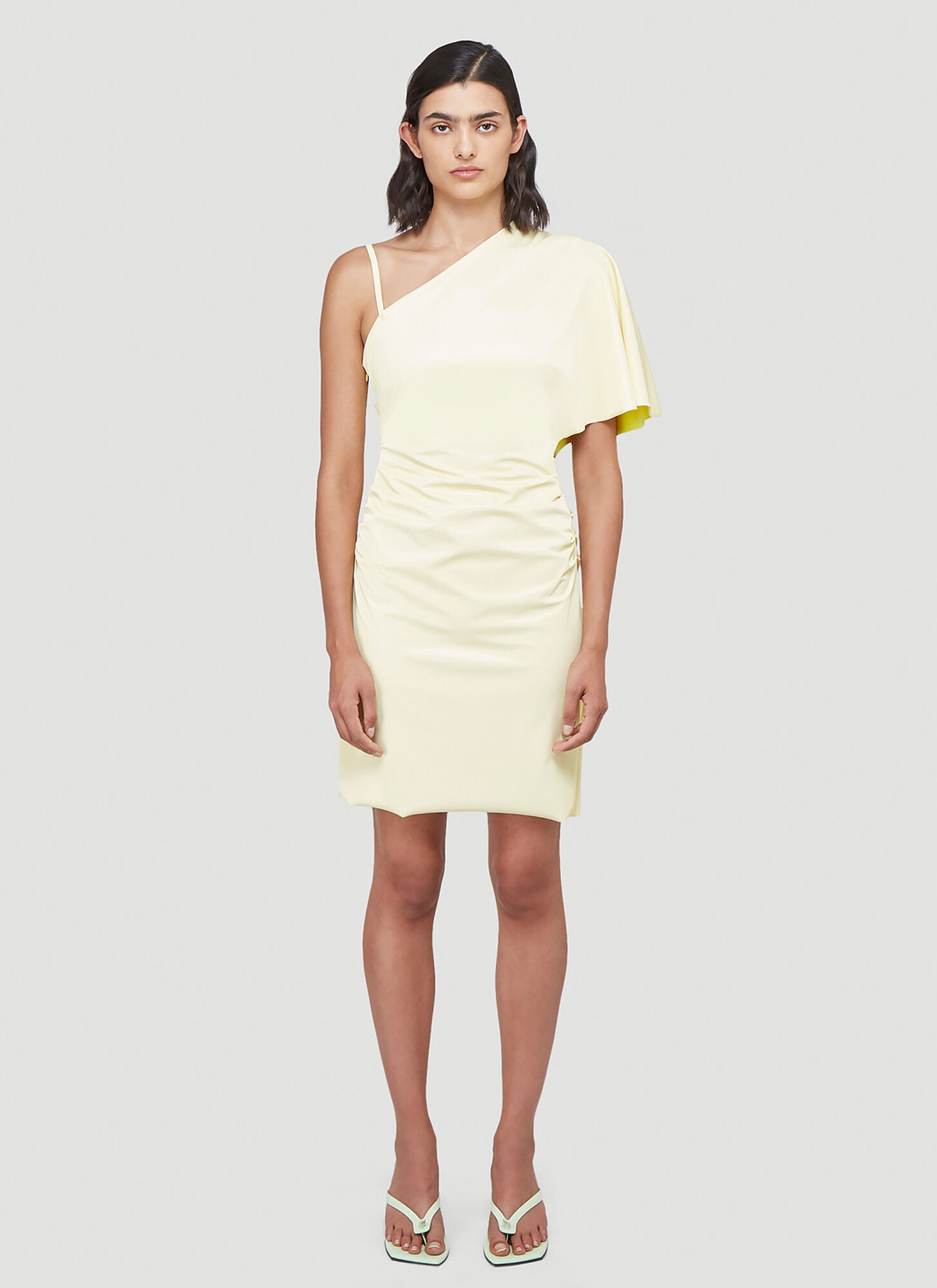Shop Maisie Wilen Slick Dress In Yellow