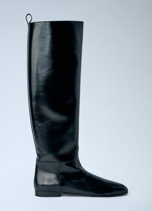 Khaite Colt Knee-High Boots Black kha0265036