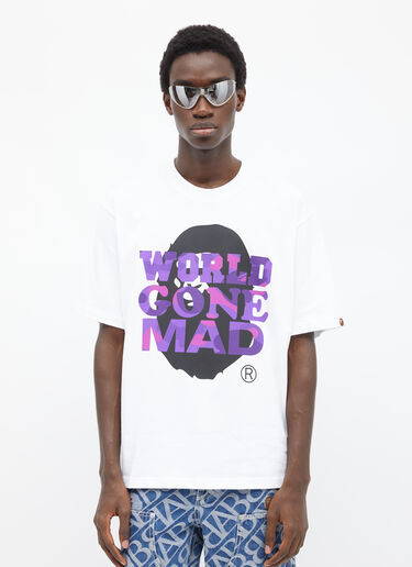 A BATHING APE® BAPE Wgm T-Shirt White aba0154001