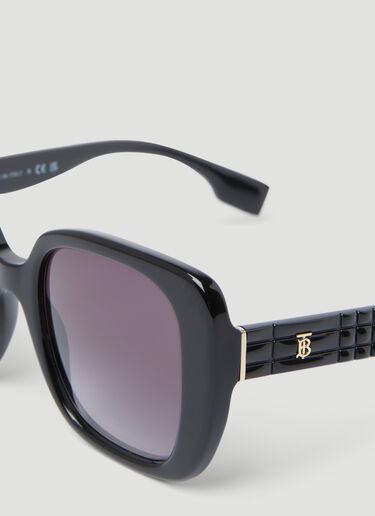 Burberry Helena 方形太阳镜 黑 lxb0253008