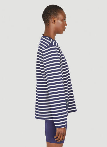 Marc Jacobs The Striped T-Shirt Blue mcj0248025
