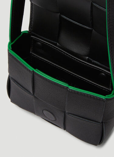 Bottega Veneta Cassette Mini Crossbody Bag Black bov0149050