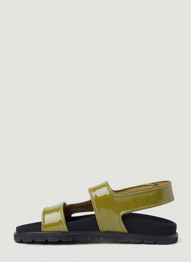 Reike Nen Piping Velcro Mould Sandals Khaki rkn0251003