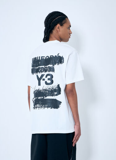 Y-3 U GFX T-Shirt White yyy0160016