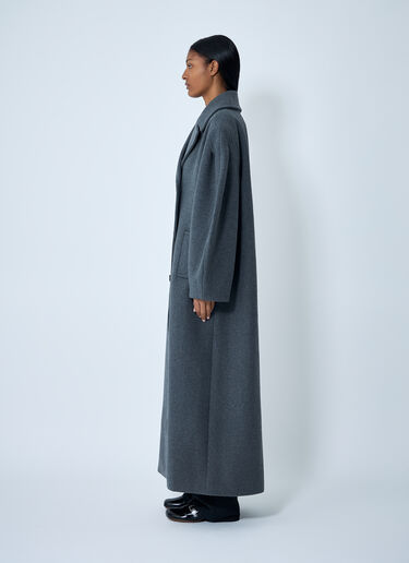 Wool-Blend Coat GANNI Wool-Blend Coat Light Grey gan0262032
