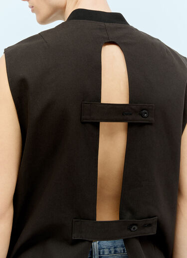 NOMA t.d. Bandana Embroidery Flight Vest Black nma0156001