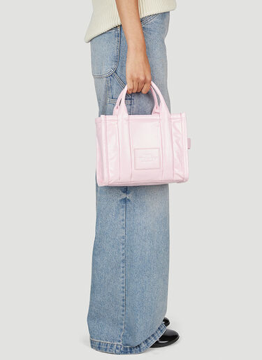 Marc Jacobs Shiny Crinkle Mini Tote Bag Pink mcj0253009