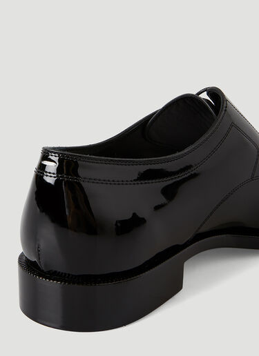 Maison Margiela Tabi Lace-Up Oxford Shoes Black mla0145022