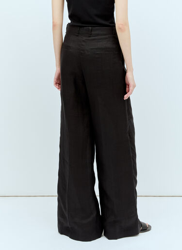 Chloé Wide Leg Sailor Pants Black chl0256007