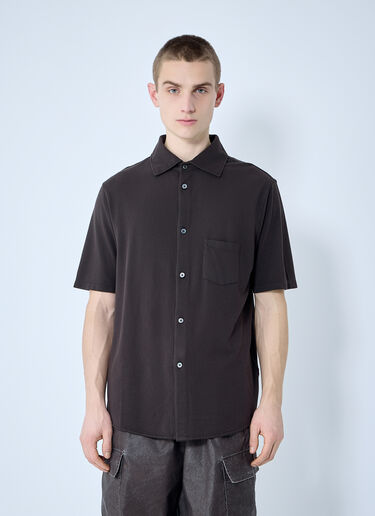 Our Legacy Analog Polo Shirt Black our0160003