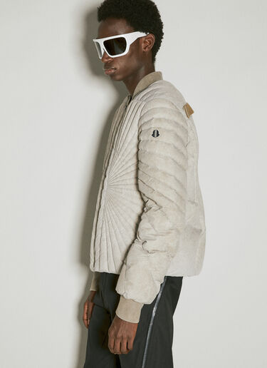 Moncler + Rick Owens Radiance Down Flight Jacket Beige mcs0355004