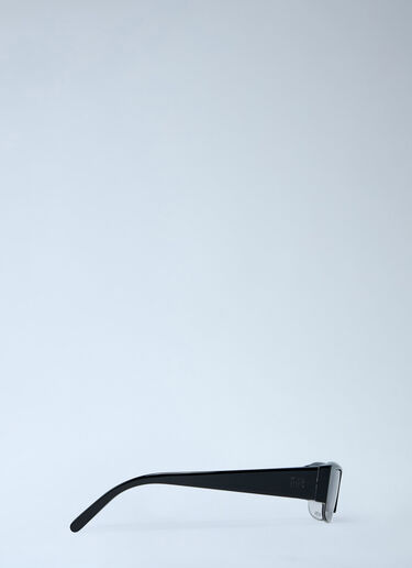 Rectangular Acetate Sunglasses Miu Miu Rectangular Acetate Sunglasses Black lmu0262005