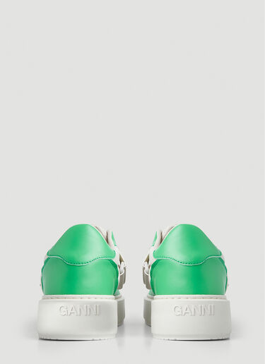 Sporty Cupsole Sneakers GANNI Sporty Cupsole Sneakers White gan0251032