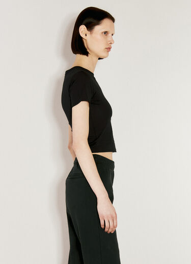 Entire Studios 紧身 T 恤 黑色 ent0255012