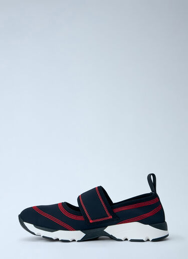 LN-CC® - Marni: Mary Jane Running Sneakers - Navy Marni Mary Jane Running Sneakers Navy mni0266009