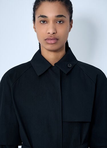 Max Mara Heavy-Duty Trench Coat Black max0260034