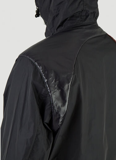 Alexander McQueen Harness Windbreaker Jacket Black amq0145005