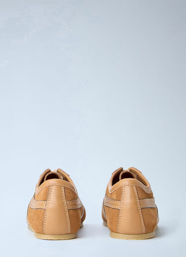 LN-CC® - Dries Van Noten: Suede Panel Sneakers - Beige Dries Van Noten Suede Panel Sneakers Beige dvn0264051