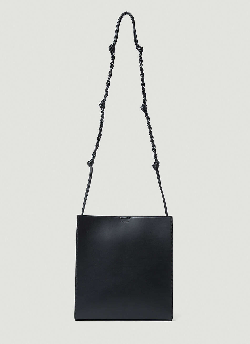 Jil Sander Medium Tangle Shoulder Bag Black jil0156004