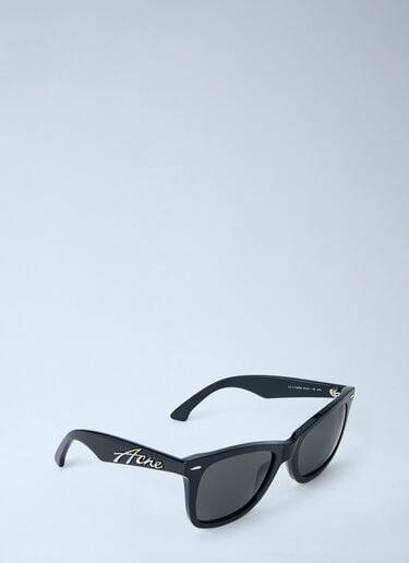 LN-CC® - Acne Studios: Square Sunglasses - Black Acne Studios Square Sunglasses Black acn0264062