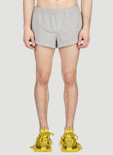 Balenciaga Running Shorts Grey bal0152050