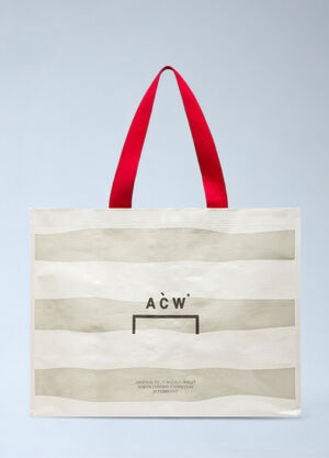 Arsenal x A-COLD-WALL* Logo Motif Tote Bag Beige acw0162026
