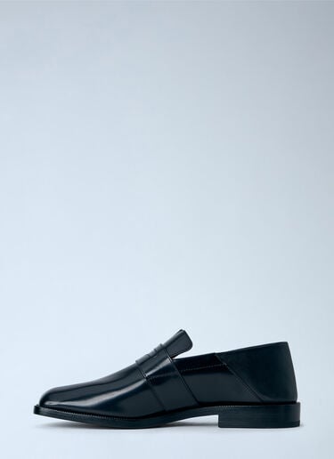 Maison Margiela Tabi Leather Loafers Black mla0240022