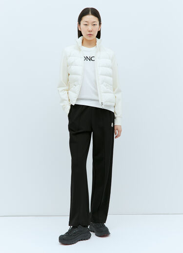 Moncler Logo Patch T-Shirt White mon0257043