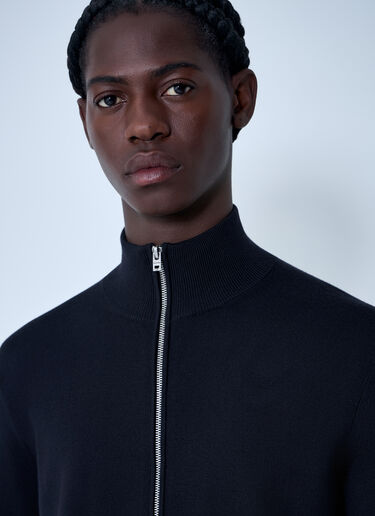 Zip-Up Cardigan Acne Studios Zip-Up Cardigan Black acn0162021