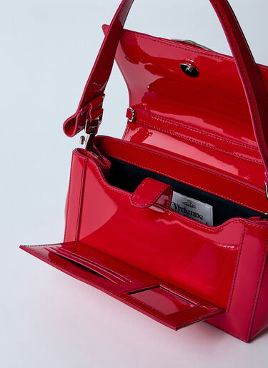 Vivienne Westwood Medium Hazel Handbag Red vvw0260021