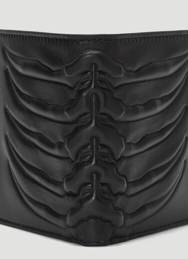 Alexander McQueen Skeleton Wallet Black amq0143031