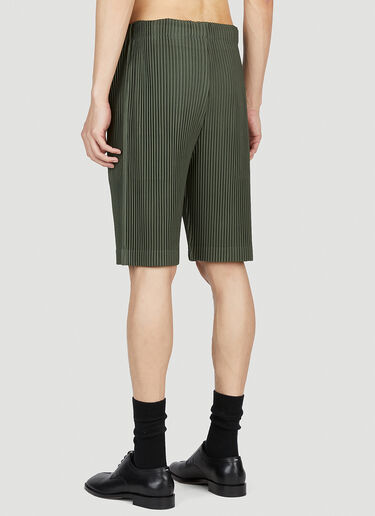 Homme Plissé Issey Miyake Plisse Shorts Khaki hmp0153004