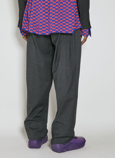 Kiko Kostadinov Solon Tailored Pants Grey kko0154002