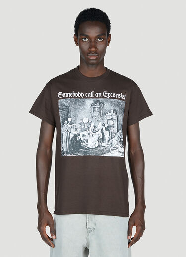 Boiler Room Exorcist T-Shirt Brown bor0153013