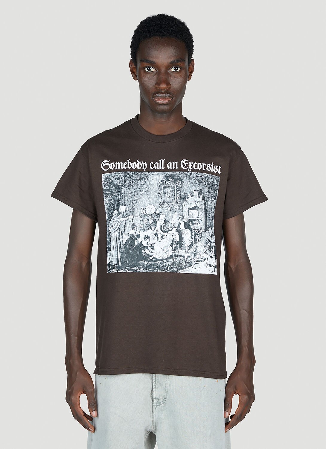 Boiler Room Exorcist T-shirt In Brown