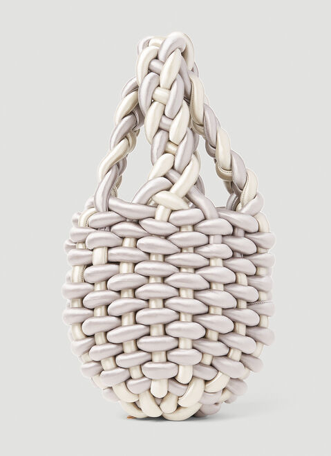 Isa Boulder Pillow Sphere Bag Silver isa0251018