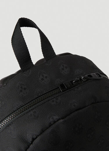 Alexander McQueen Metropolitan Biker Skull Backpack Black amq0148044