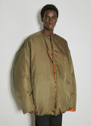The Row Re-Nylon Down Jacket Red row0154007