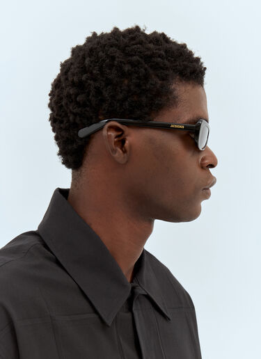 Jacquemus Les Lunettes Capri Sunglasses Black jas0158003