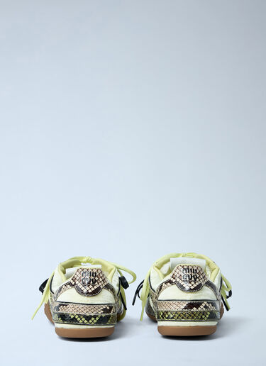 Gymnasium Sneakers Miu Miu Gymnasium Sneakers Yellow miu0262013
