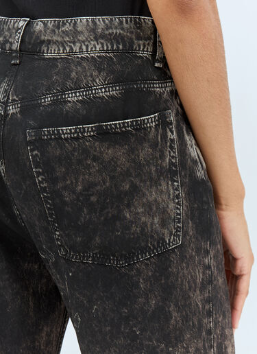 Acne Studios 印花长裤 黑色 acn0258013