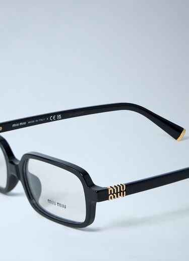 Rectangular Optical Glasses Miu Miu Rectangular Optical Glasses Black lmu0262013