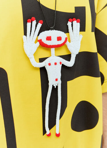 Walter Van Beirendonck 에일리언 프렌드 목걸이 화이트 wlt0156037